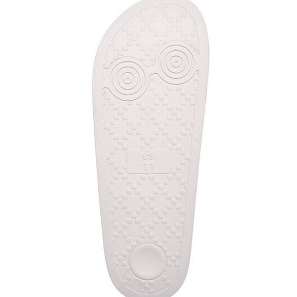 True Religion Kendrick Logo Slide Sandals- Light Grey - Picture 6 of 10